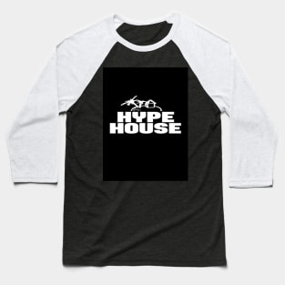 Hype House Black Design Baseball T-Shirt